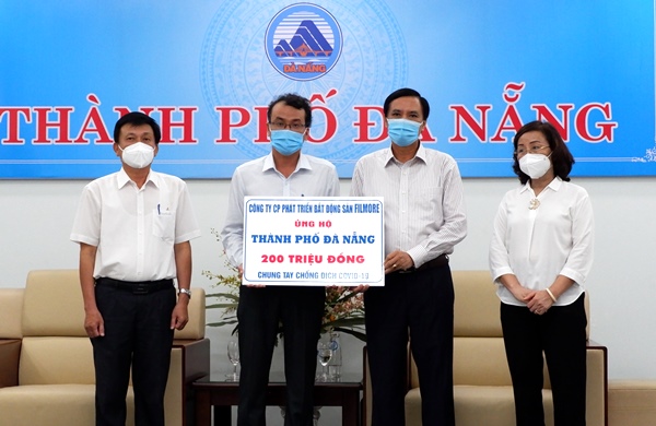 Filmore ủng hộ TP. Đà Nẵng 600 triệu đồng chống Covid-19
