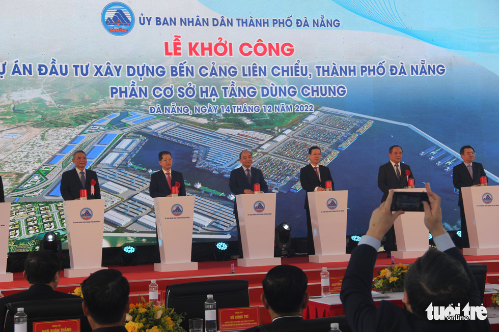 Chủ tịch nước: Xây dựng cảng Liên Chiểu là đầu tư cho cả vùng miền Trung